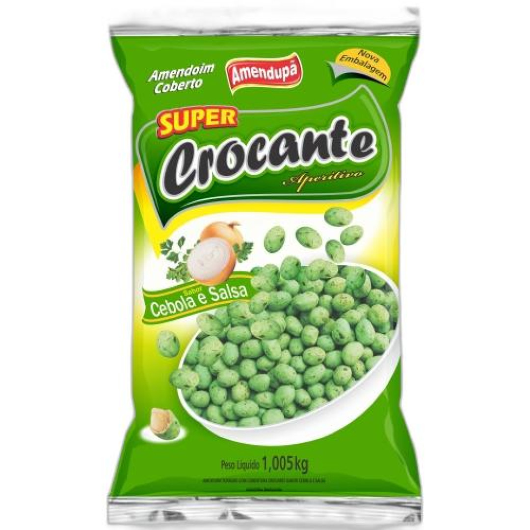 Detalhes do produto Amendoim Croc 1,005Kg Amendupa Cebola.salsa