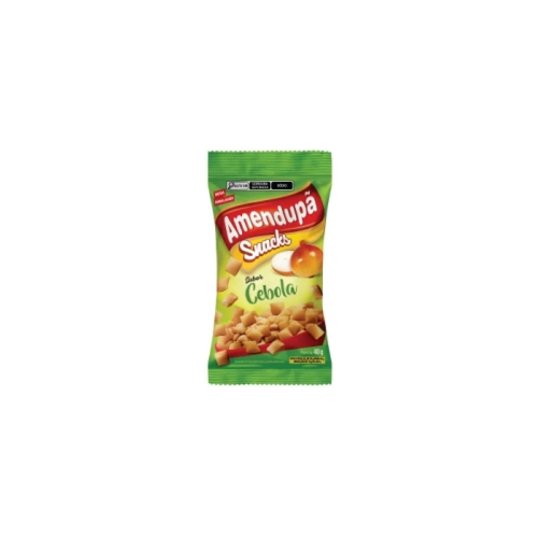 Detalhes do produto Salg Snacks 40G Amendupa. Cebola