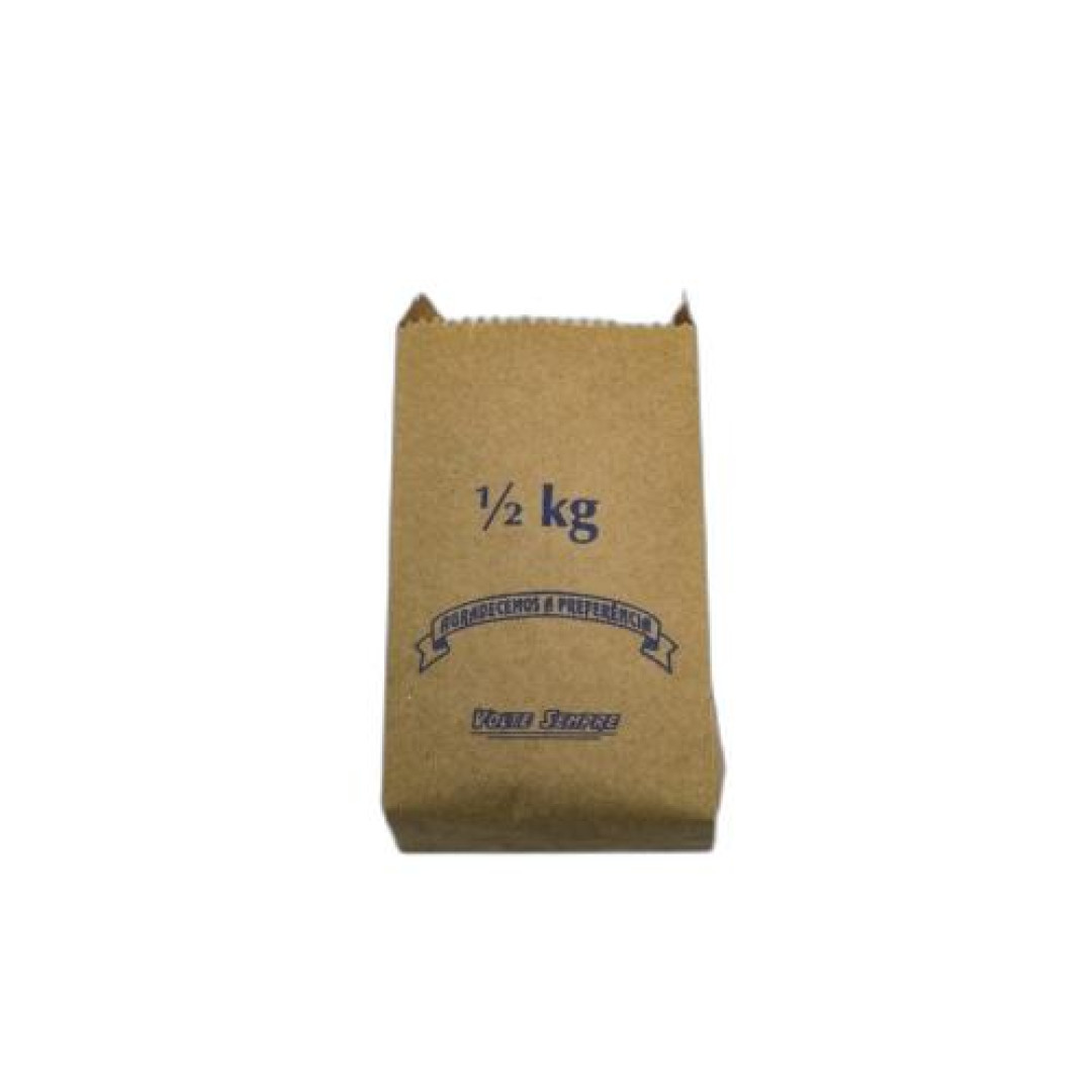 Detalhes do produto Saco Semi Kraft Mix Trad 1.2Kg 500Un Fas Pardo