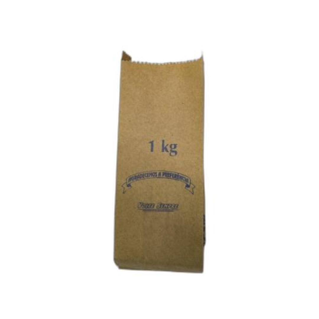 Detalhes do produto Saco Semi Kraft Mix Trad 1Kg 500Un Fasap Pardo