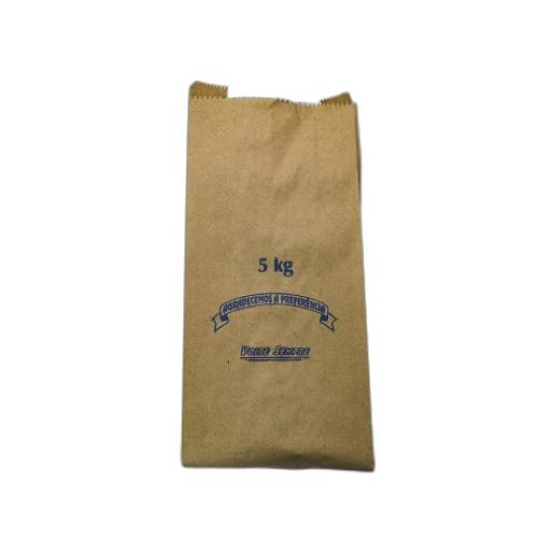 Detalhes do produto Saco Semi Kraft Mix Trad 5Kg 500Un Fasap Pardo
