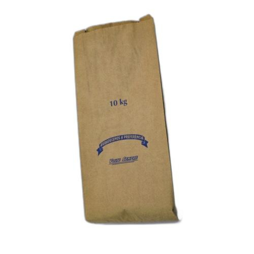 Detalhes do produto Saco Semi Kraft Mix Trad 10Kg 500Un Fasa Pardo