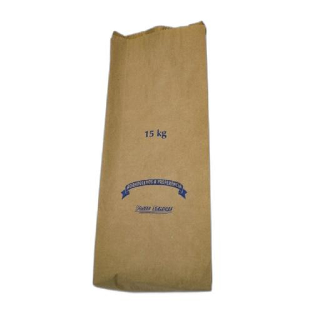 Detalhes do produto Saco Semi Kraft Mix Trad 15Kg 500Un Fasa Pardo