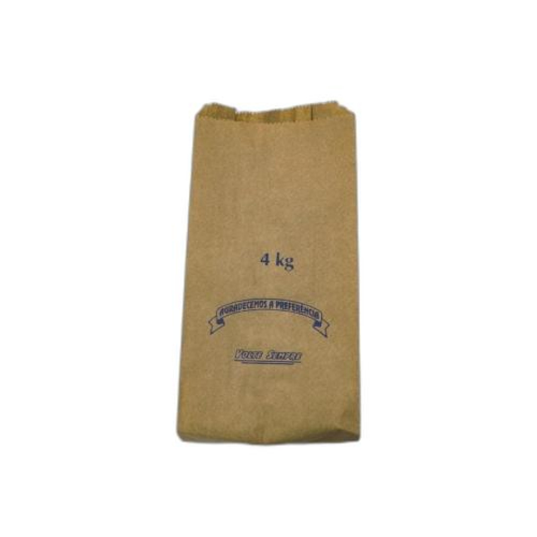Detalhes do produto Saco Semi Kraft Mix Trad 4Kg 500Un Fasap Pardo