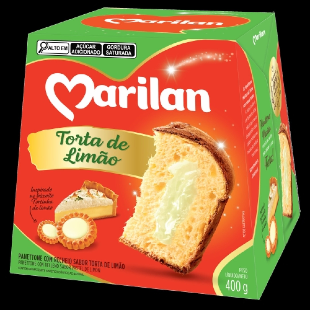 Detalhes do produto Panetone 400Gr Marilan Torta De Limao