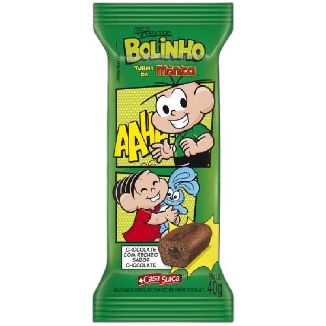 Detalhes do produto Bolinho Turma Da Monica 40Gr Casa Sui Choc.choc