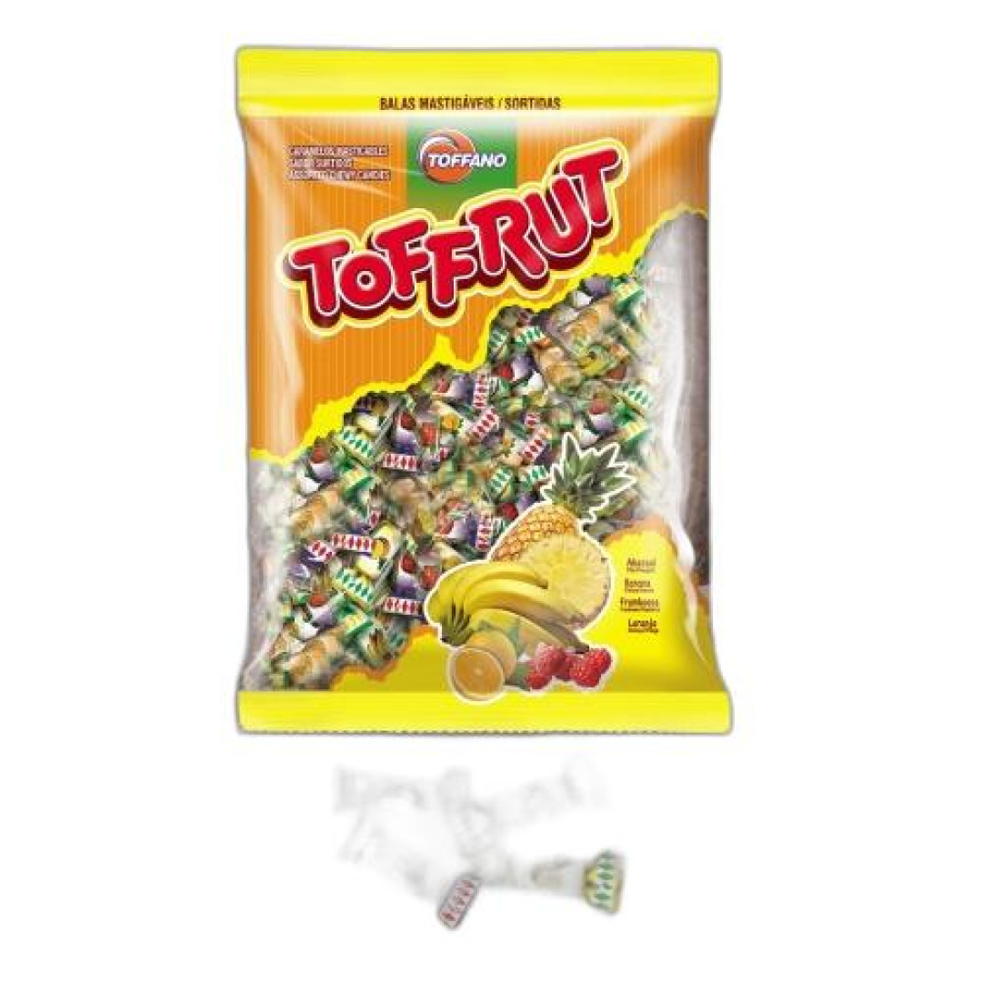 Detalhes do produto Bala Mast Toffrut 400Gr Toffano Sortido