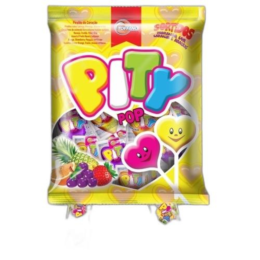 Detalhes do produto Pirl Pity Pop 200Gr Toffano  Sortido