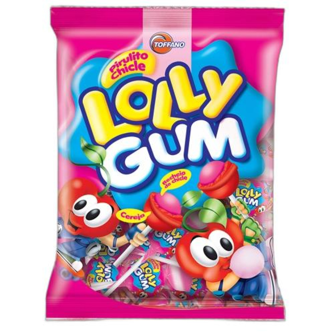 Detalhes do produto Pirl Lolly Gum 600Gr Toffano Cereja