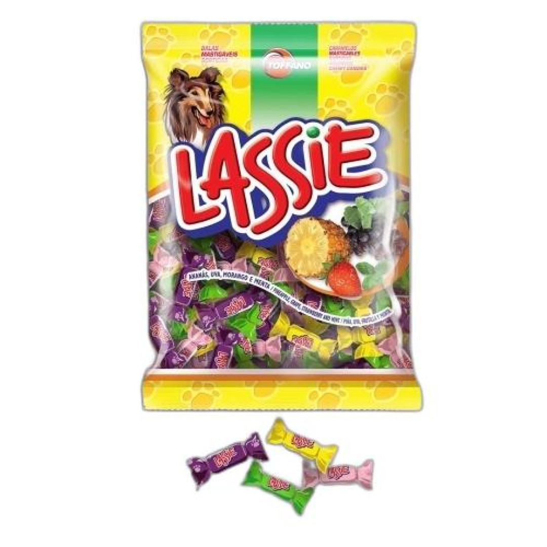 Detalhes do produto Bala Mast Lassie 600Gr Toffano Sortidos