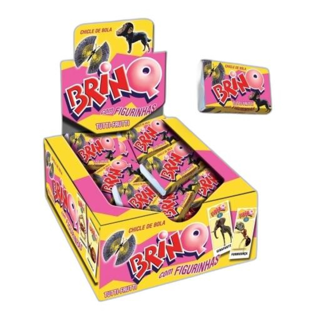 Detalhes do produto Chicle Brinq Bichos 350Gr Toffano Tutti Frutti