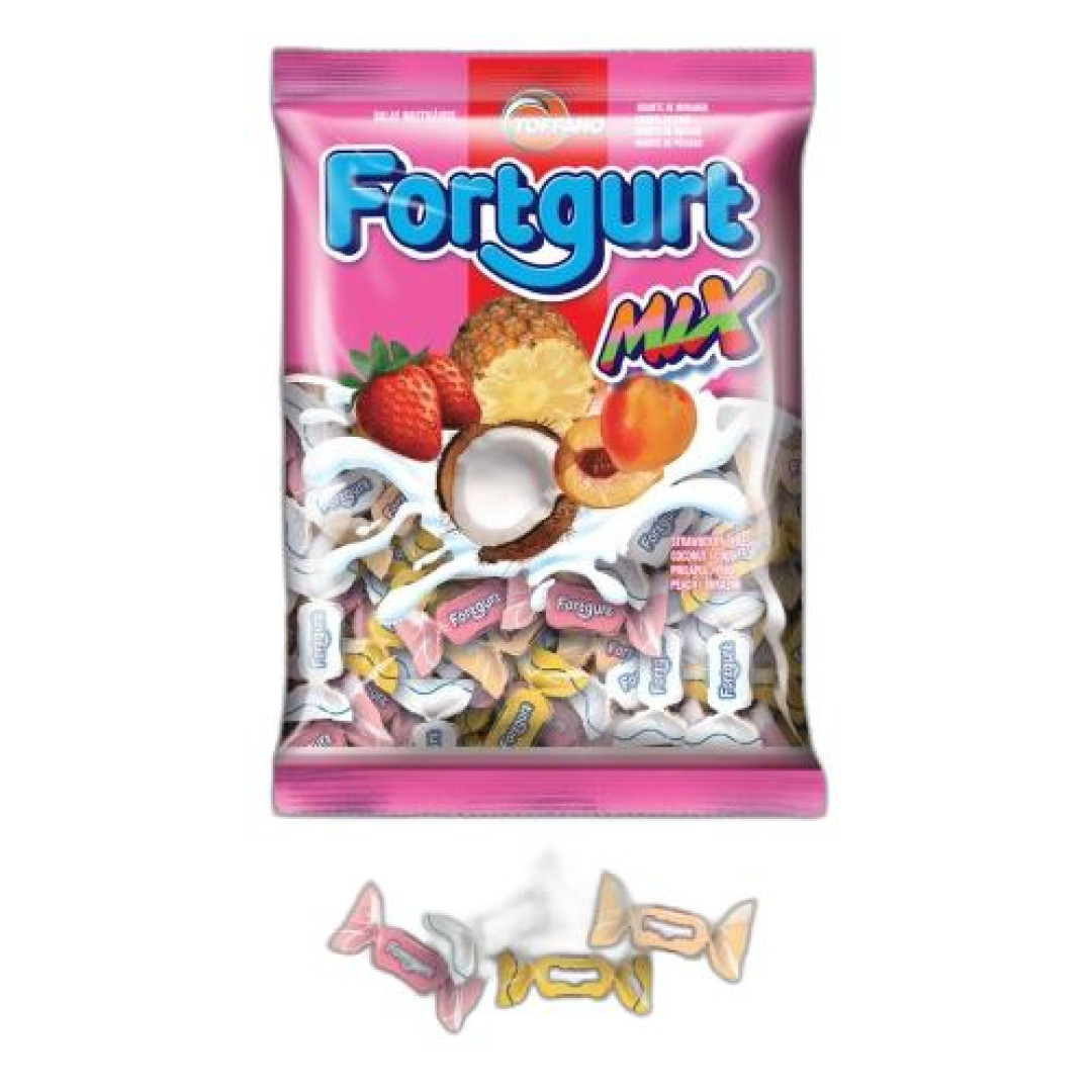 Detalhes do produto Bala Mast Fortgurt Mix 400Gr Toffano Iogurte Sortido