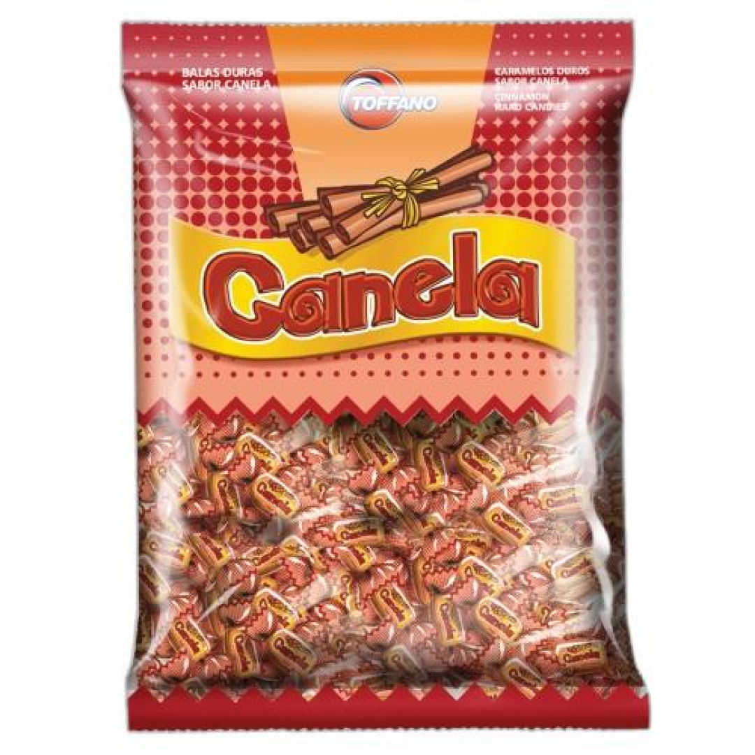 Detalhes do produto Bala Dura 50Gr Toffano Canela