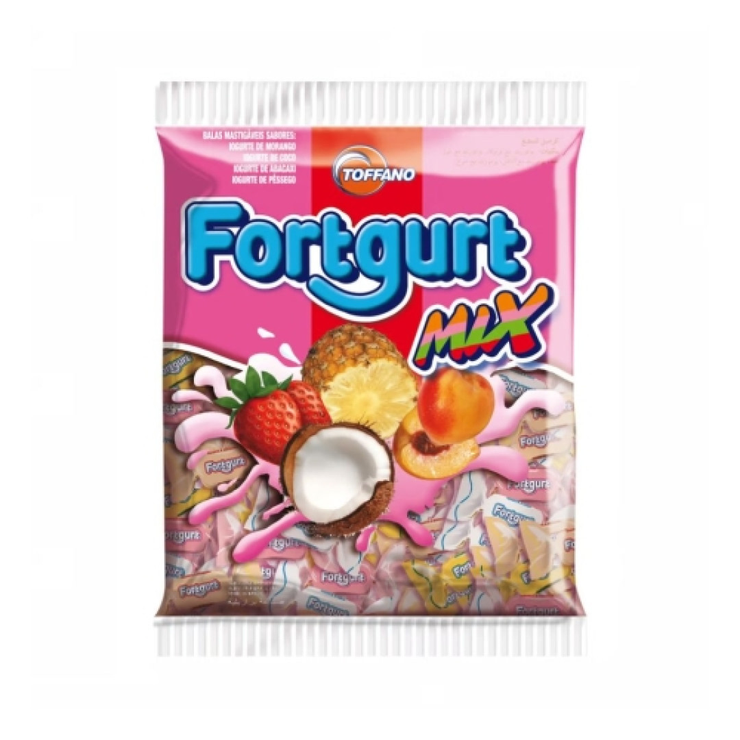 Detalhes do produto Bala Fortgurt Mix 50Gr Toffano Sortido