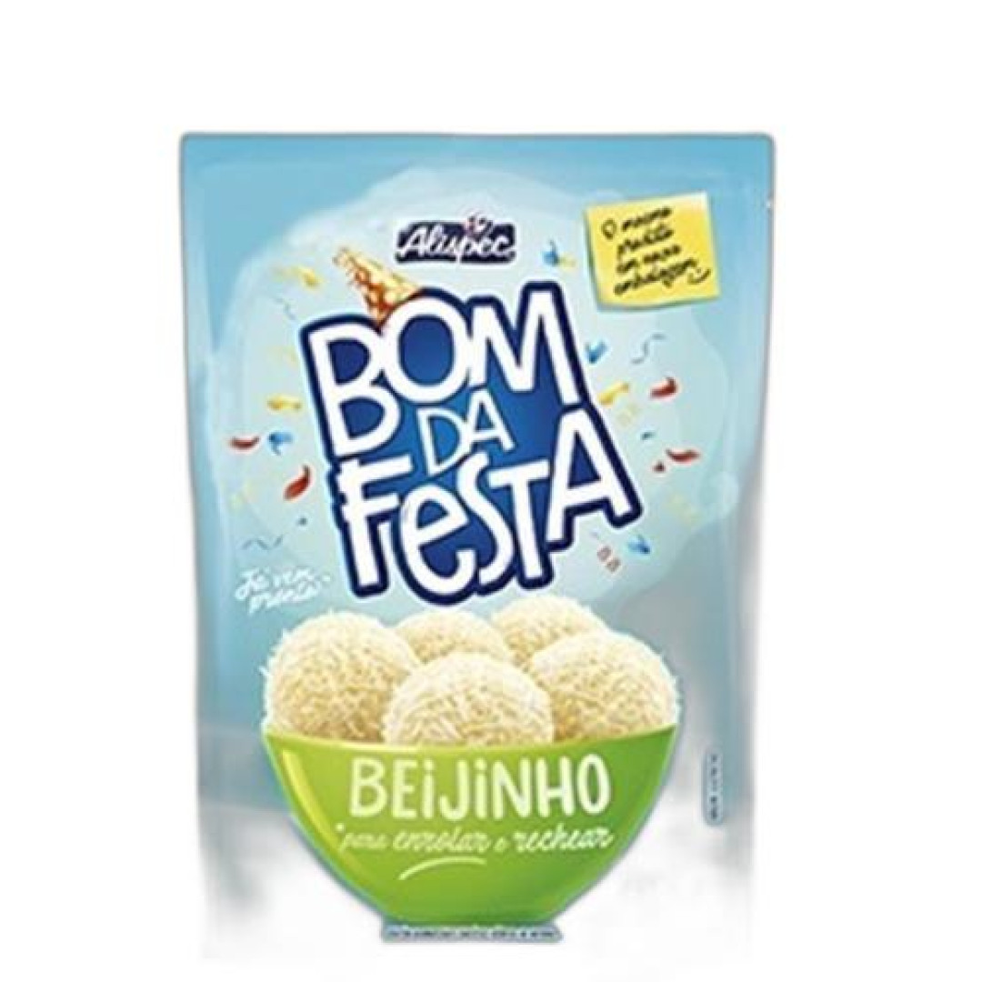 Detalhes do produto Beijinho Bom Festa 365Gr Alispec Coco