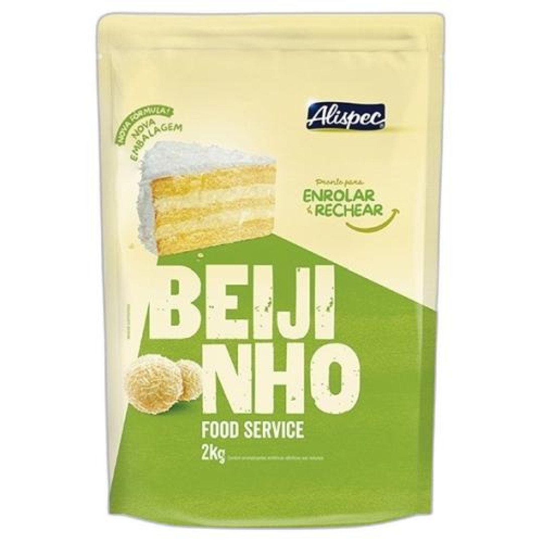 Detalhes do produto Beijinho Bisnaga 2Kg Alispec Coco