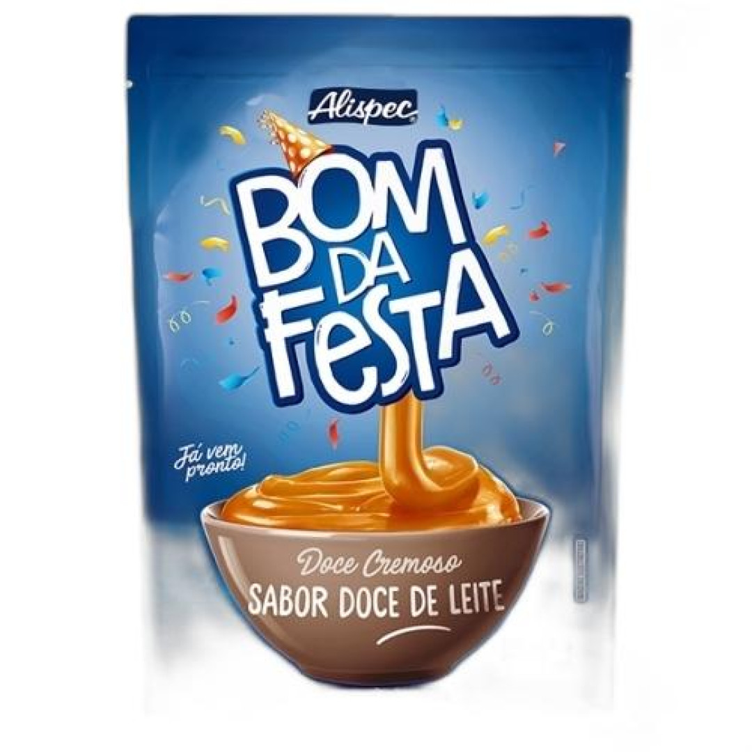 Detalhes do produto Doce Cremoso Bom Festa Sache 330Gr Alisp Doce De Leite