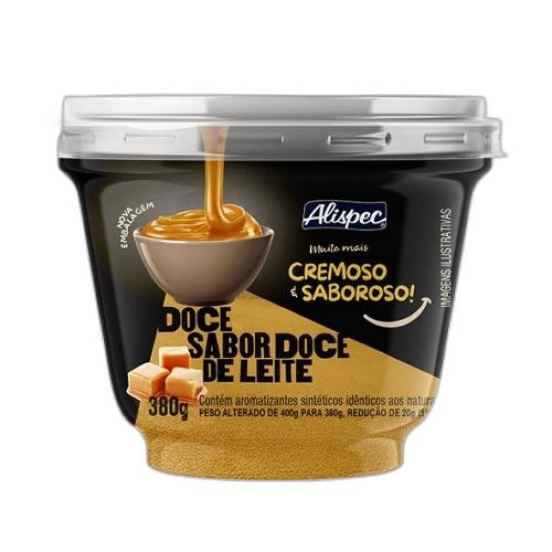 Detalhes do produto Doce Leite Pt 380Gr Alispec .