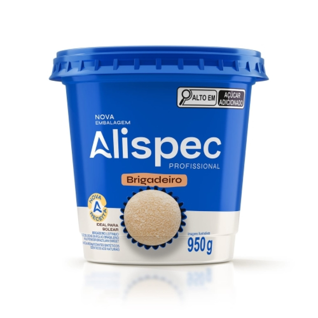 Detalhes do produto Rech Cobertura Pt 950Gr Alispec Brig.leitinho