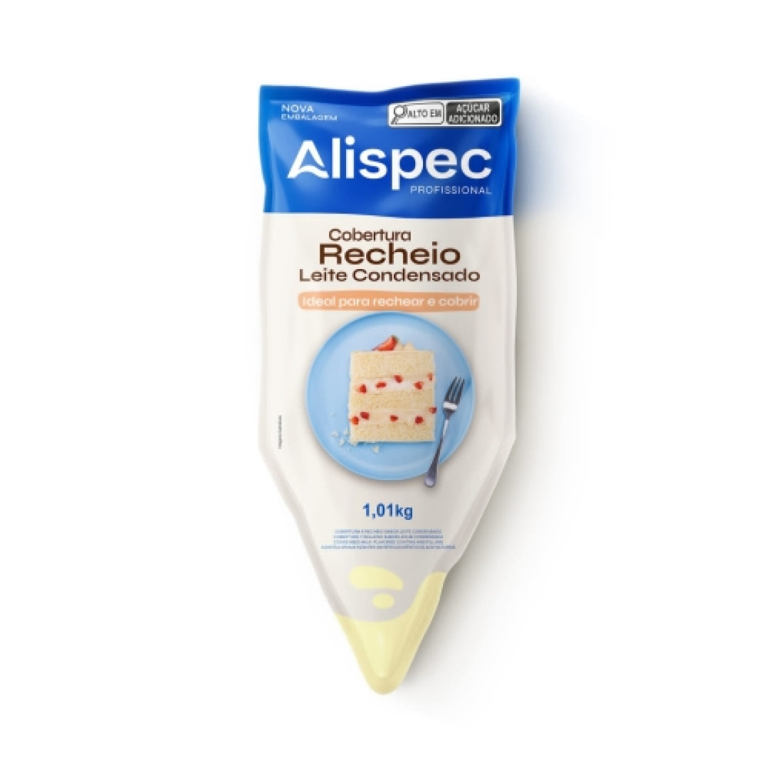 Detalhes do produto Rech Cobertura Bisnaga 1,01Kg Alispec Leite Condensad