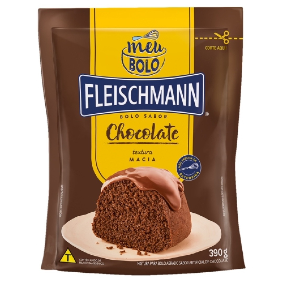 Detalhes do produto Mistura Bolo Fleischamnn 390Gr Ovomaltin Chocolate