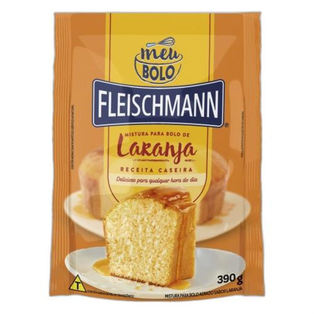 Detalhes do produto Mistura Bolo Fleischmann 390Gr Ovomaltin Laranja