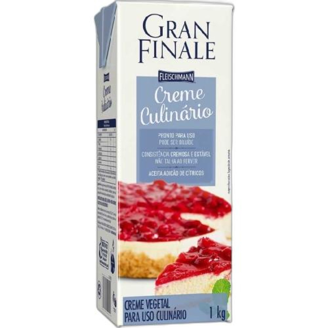 Detalhes do produto Creme Culinario Gran Finale Tp 1Kg Fleis .