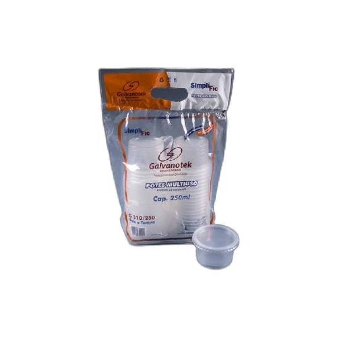 Detalhes do produto Pote Tampa Red G310 25X250Ml Galvanotek .