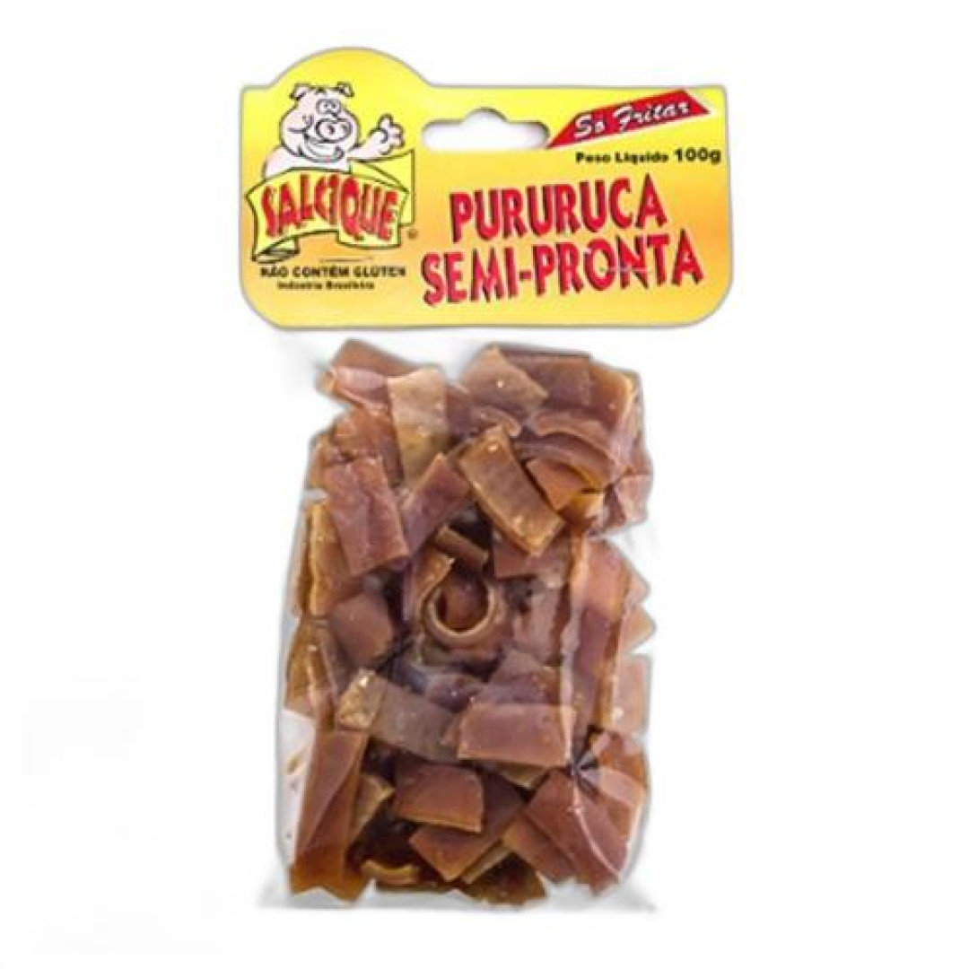 Detalhes do produto Salg 100Gr Pururuca Semi Pronta Salcique Bacon