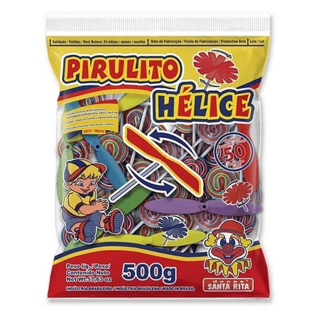 Detalhes do produto Pirl Helice Pct 500Gr Sta Rita Tutti Frutti