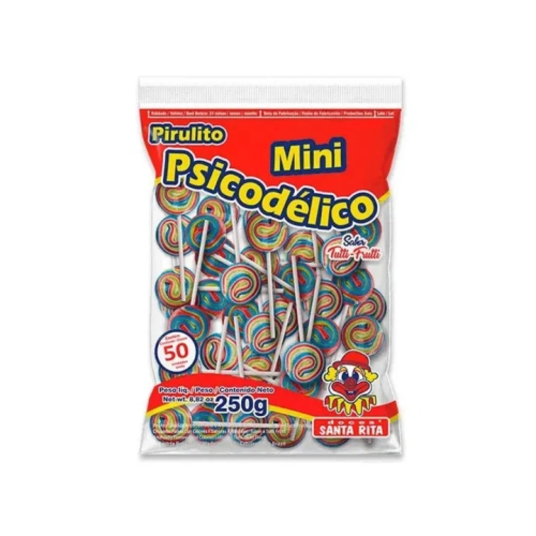 Detalhes do produto Pirl Psic Mini Pct 50Un Sta Rita Tutti Frutti