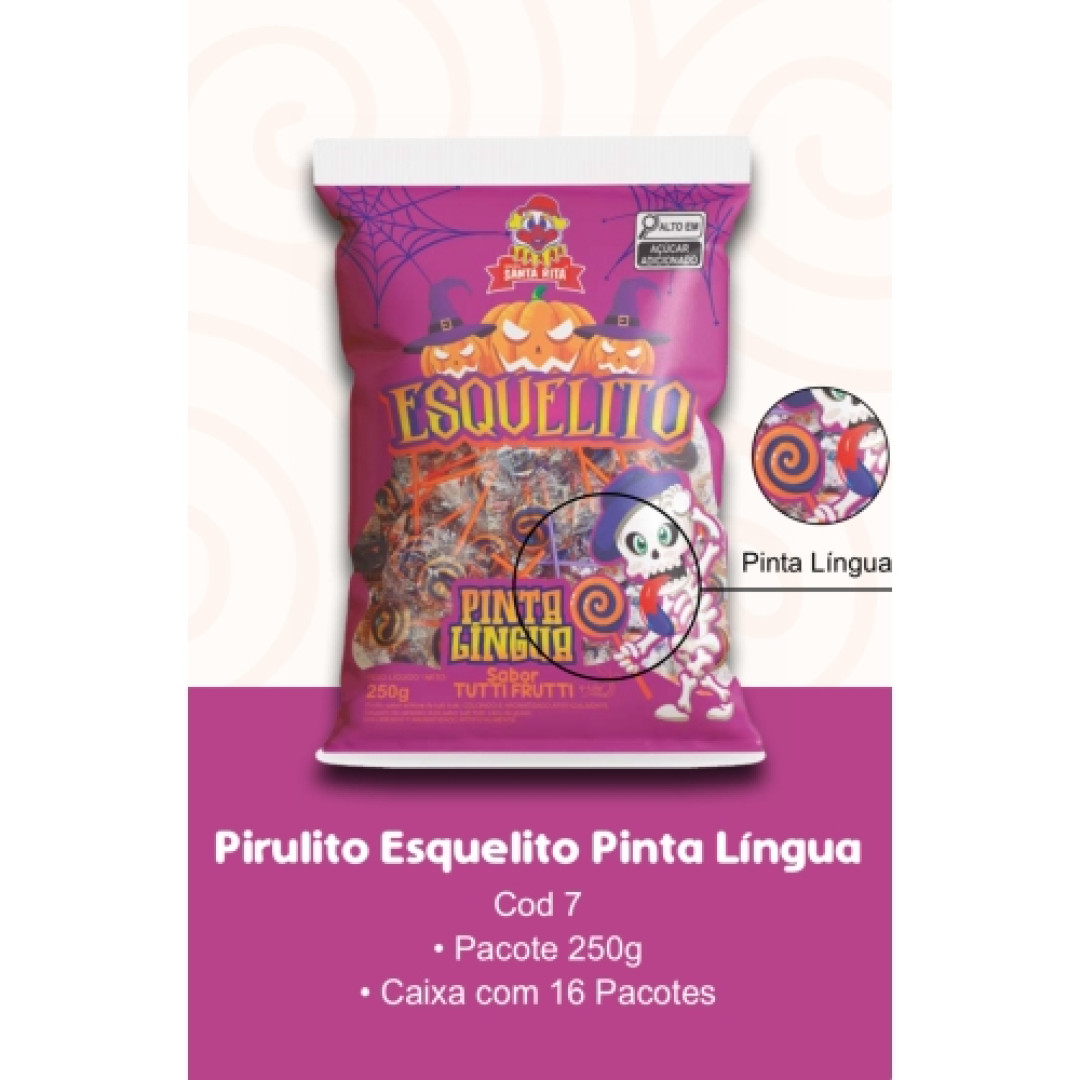 Detalhes do produto Pirl Esquelito 250Gr Sta Rita Pinta Lingua