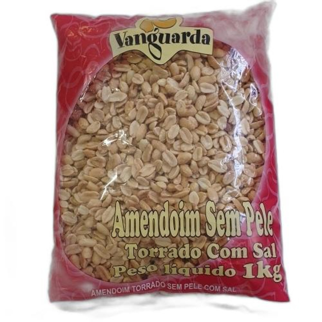 Detalhes do produto Amend Torrado Sem Pele 1Kg Vanguarda Salgado