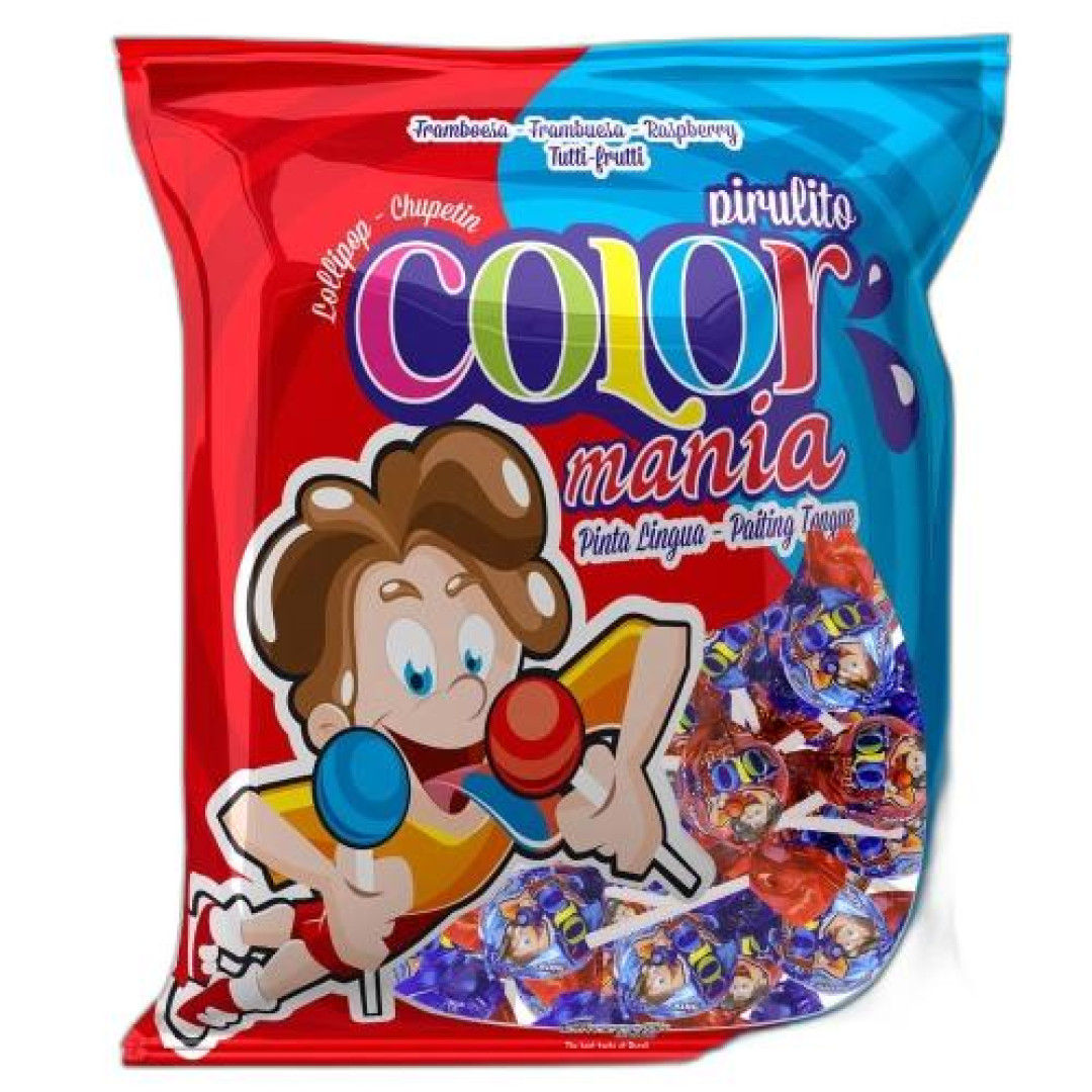 Detalhes do produto Pirulito Colormania 500Gr Simonetto Framb.tutti