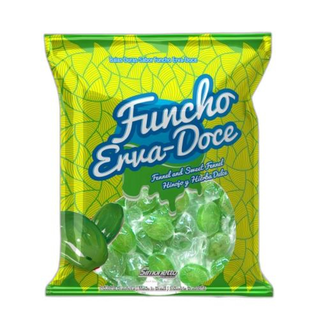 Detalhes do produto Bala Dura Funcho 120Gr Simonetto Erva Doce