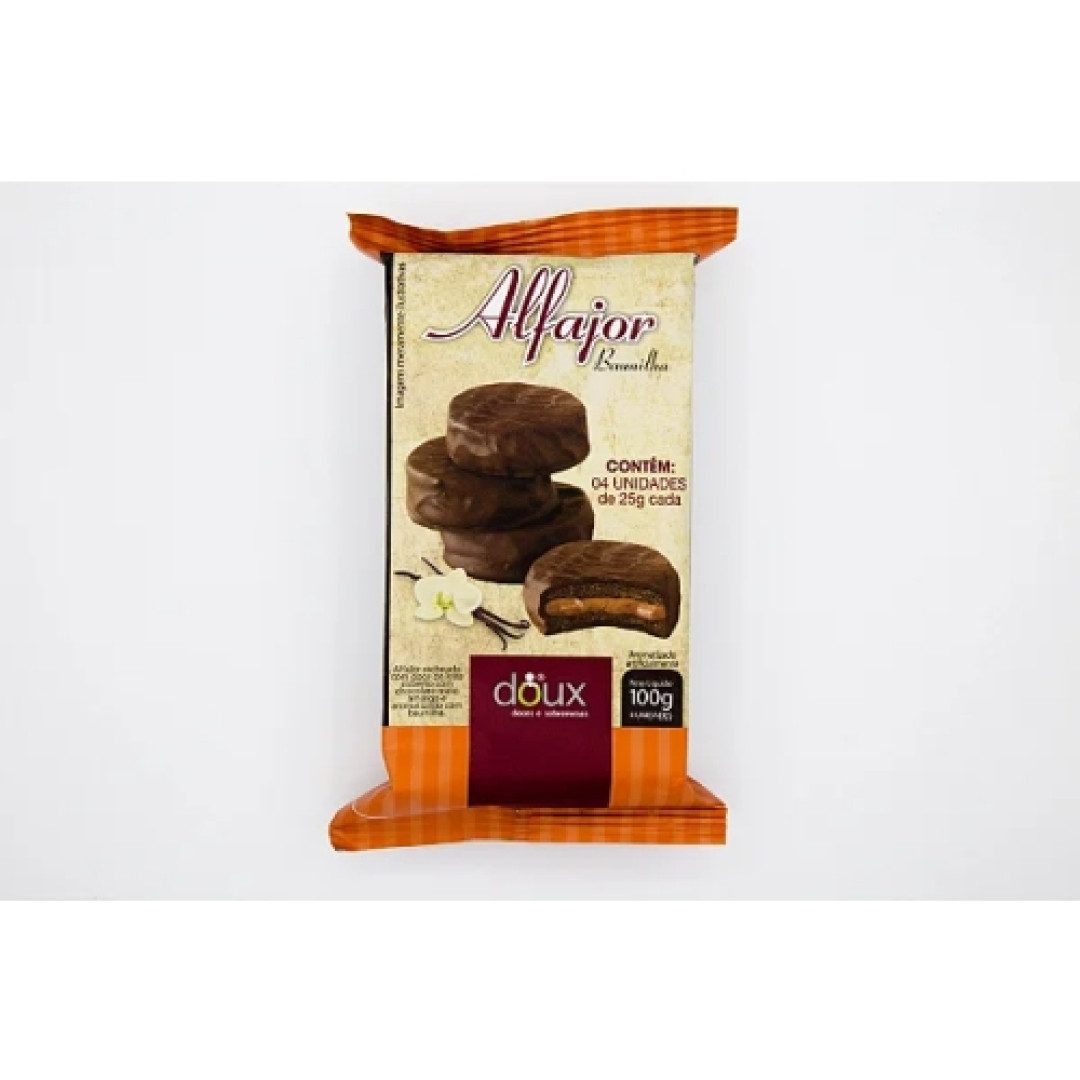 Detalhes do produto Alfajor Rech Baunilha 04X25Gr Favo Mel Ao Leite