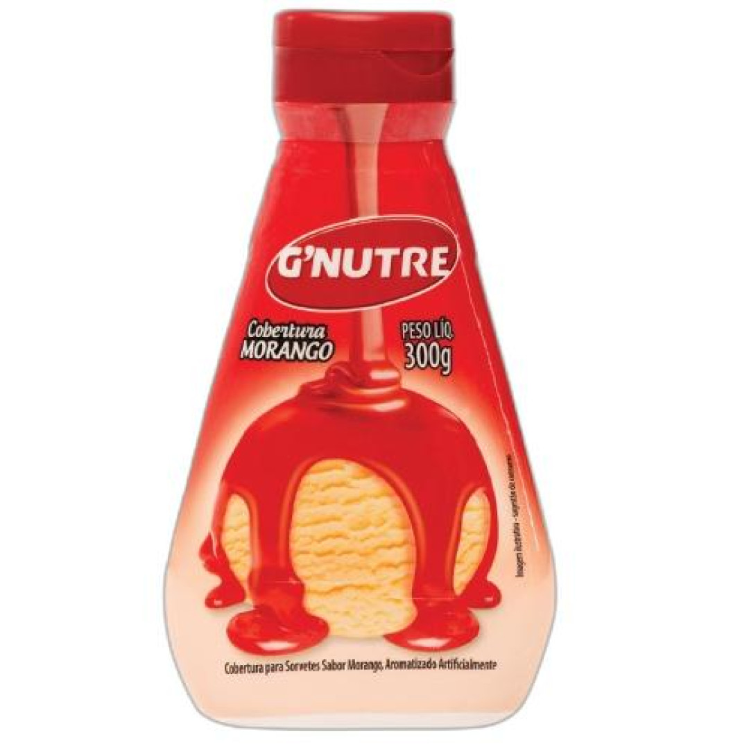 Detalhes do produto Cobertura Liquida 300Gr G Nutre Morango