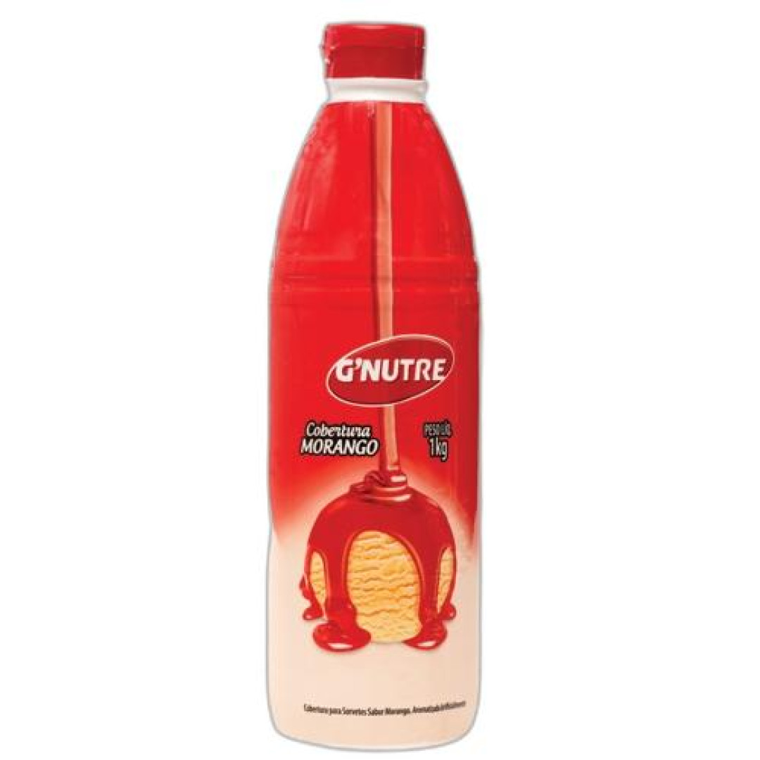 Detalhes do produto Cobertura Liquida 1Kg G Nutre Morango