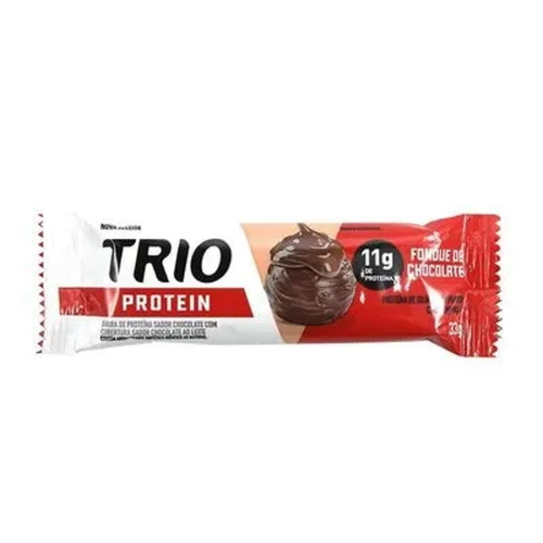 Detalhes do produto Barra Protein 33Gr Trio Fondue.choc