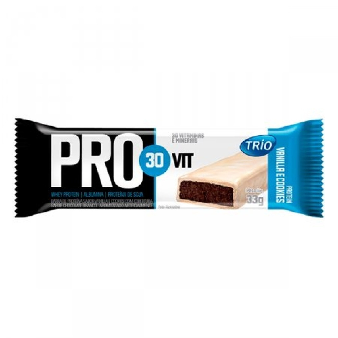 Detalhes do produto Barra Protein 33Gr Trio Cookies Cream