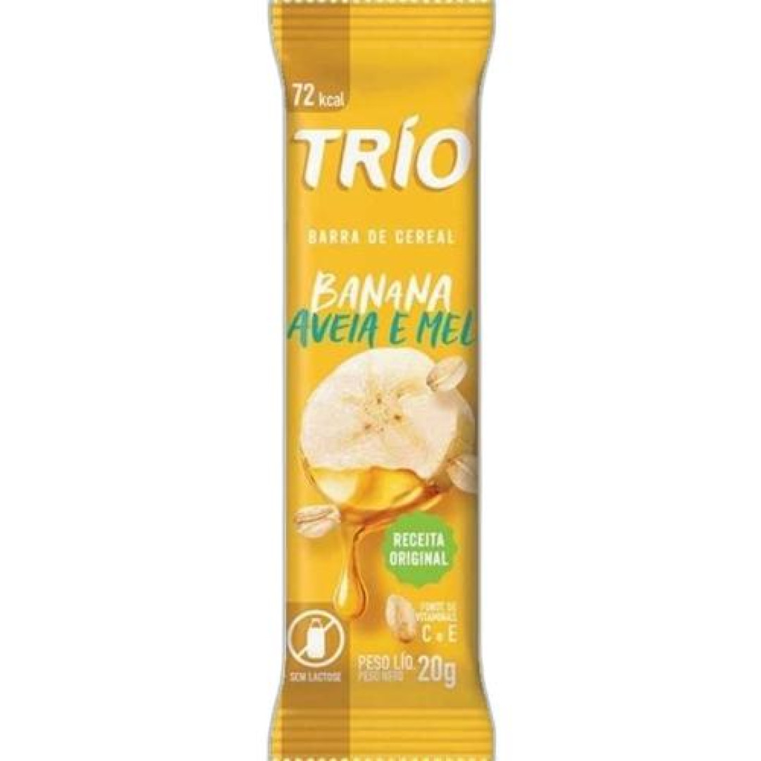 Detalhes do produto Barra Cereais 20Gr Trio Banana.aveia