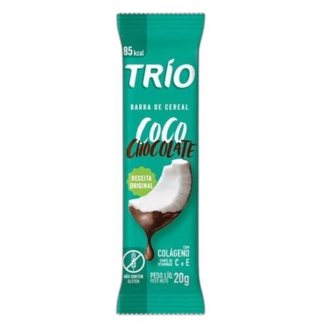 Detalhes do produto Barra Cereais 20Gr Trio Choc.coco