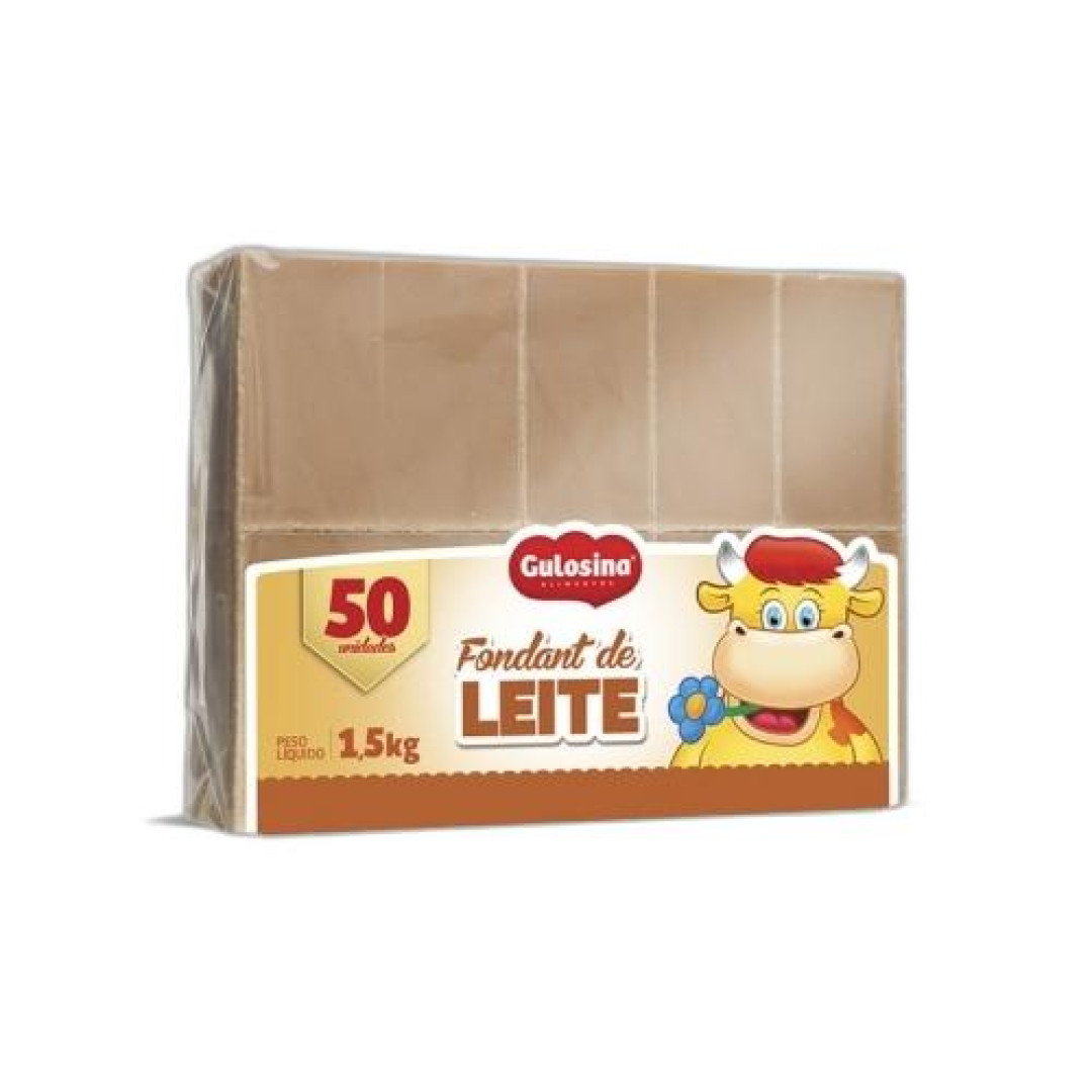 Detalhes do produto Fondant Leite Pc 50X30Gr Gulosina .