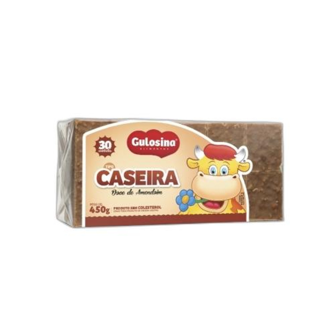 Detalhes do produto Pacoca Caseira Quad Pc 30X15Gr Gulosina Amendoim