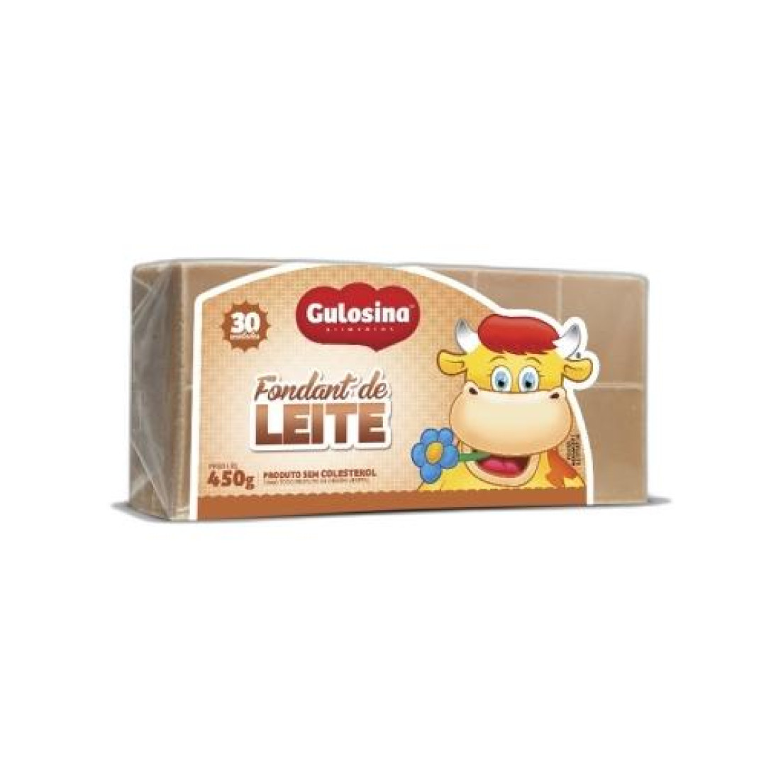 Detalhes do produto Fondant Leite Pc 450Gr Gulosina .