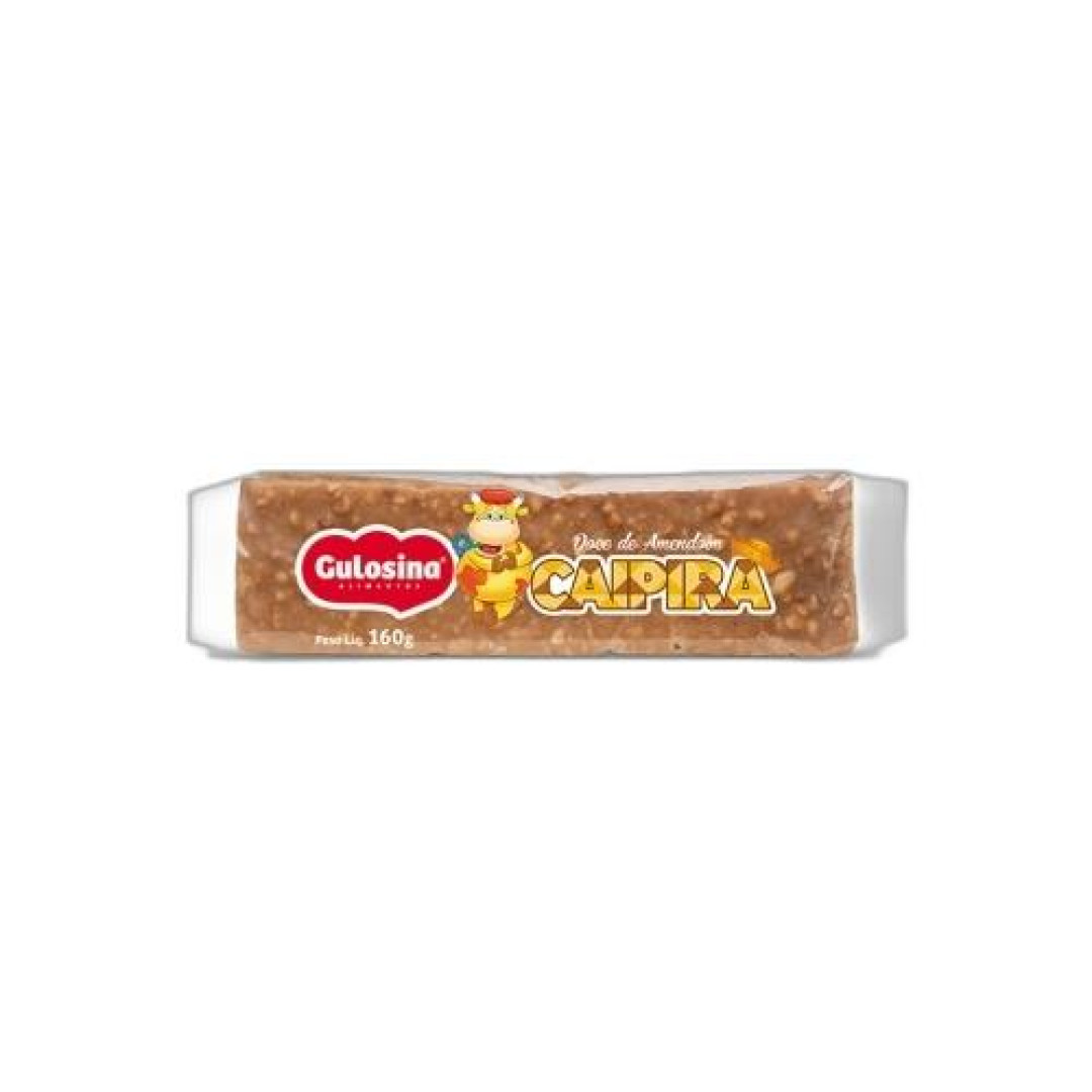 Detalhes do produto Pacoca Quad Caipira 160Gr Gulosina Amendoim