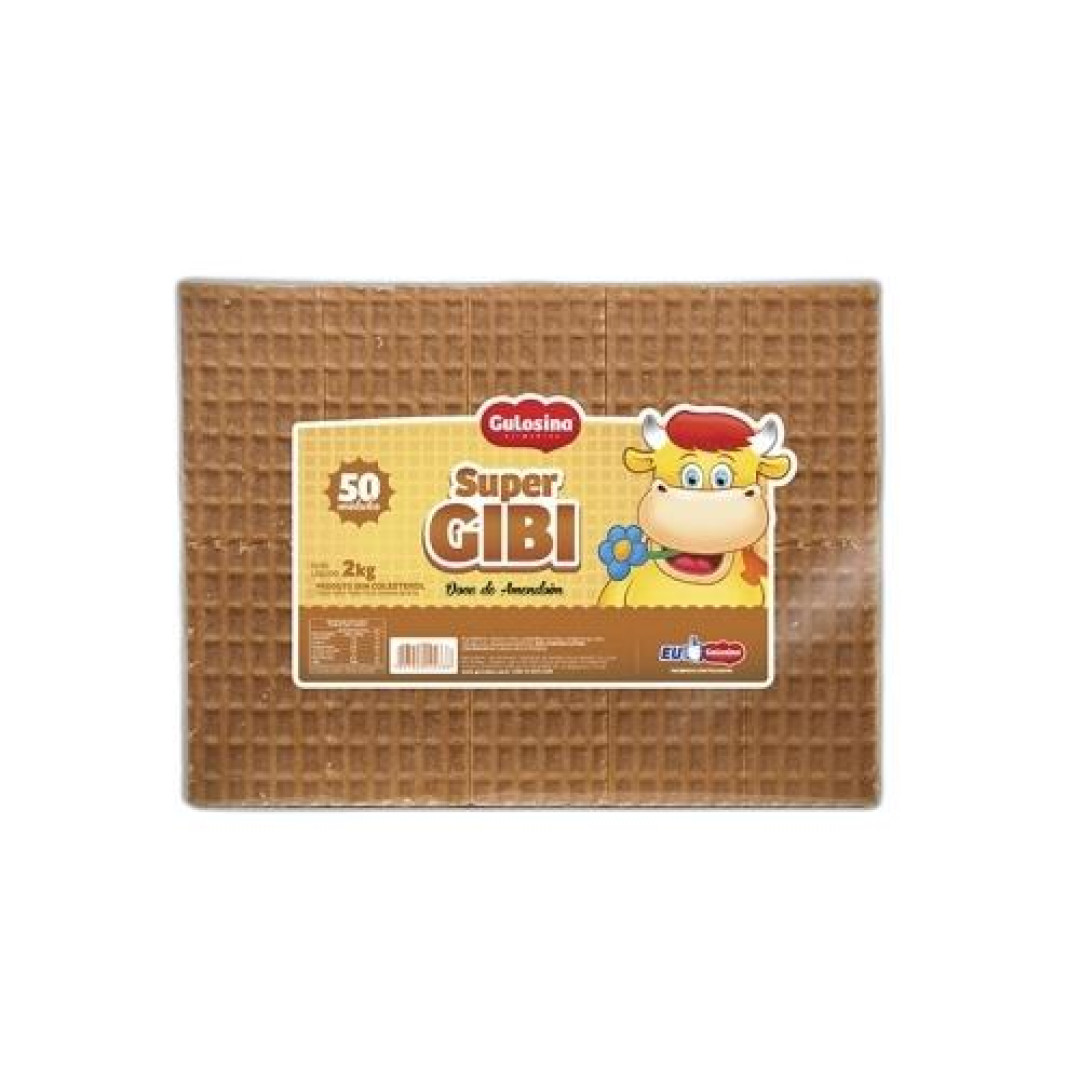 Detalhes do produto Gibi Super Pc 50X40Gr Gulosina Amendoim