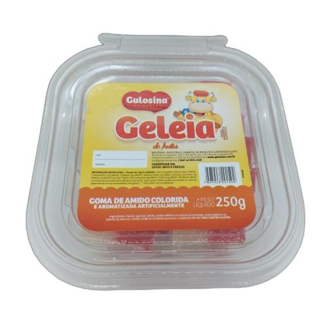 Detalhes do produto Doce Geleia 250Gr Gulosina Frutas