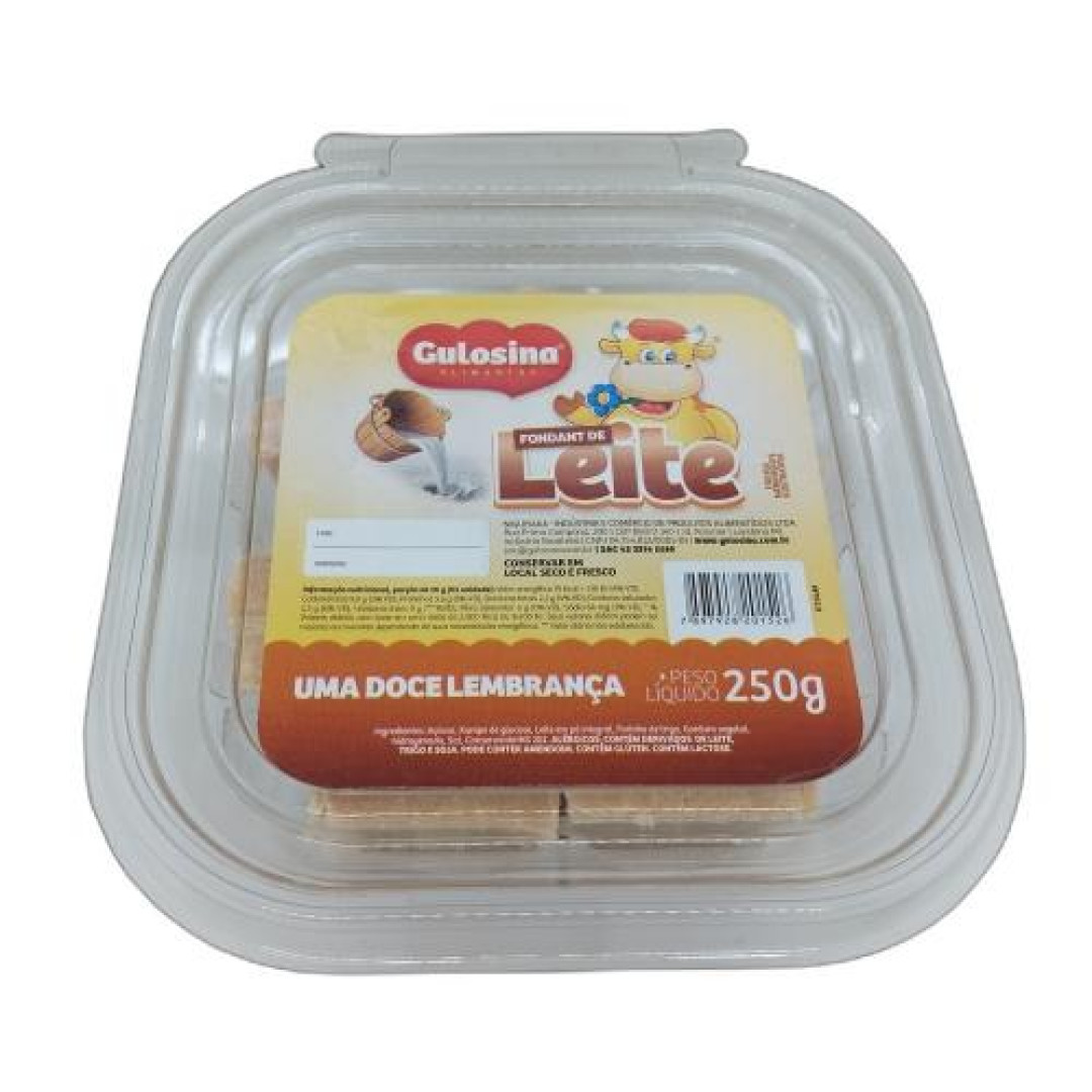 Detalhes do produto Fondant 250Gr Gulosina Doce De Leite