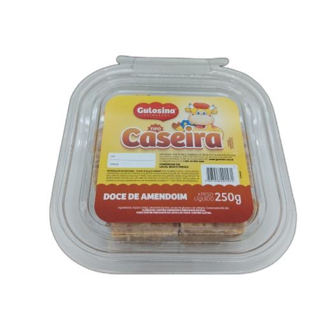 Detalhes do produto Pacoca Caseira 250Gr Gulosina .